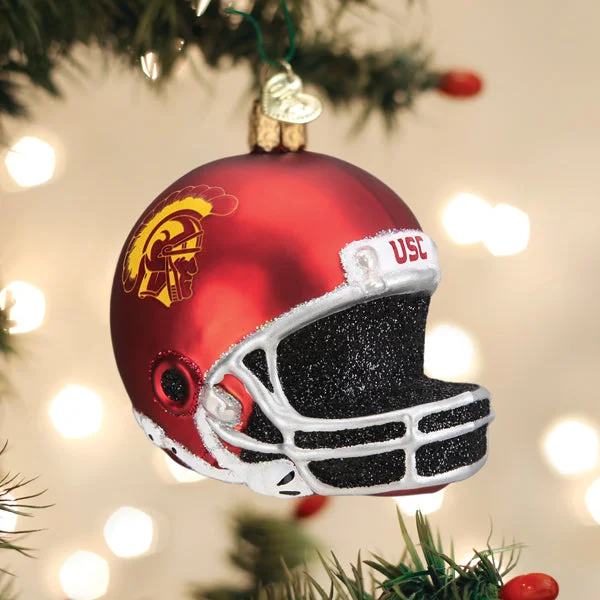 USC Football Helmet Ornament