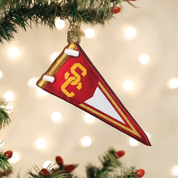 USC Pennant Ornament